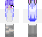 cute blue hair