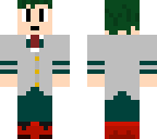 deku in uniform