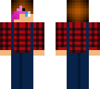 purple haired farmer