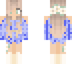 twin girl blue