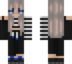 black and white stripe