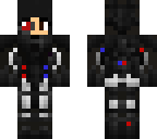 cyborg blue and red
