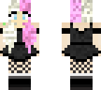duo color goth no hairties