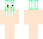 minty hair