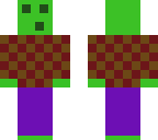slimebie with plaid