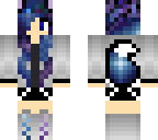 galaxy wolf girl