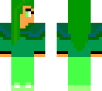 green girl skin