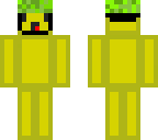 lemon kid outlined with green helmet patch