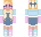 pink and blue -re-
