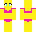 yellow bikini