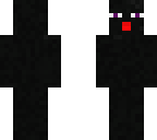 backwards enderman wearing lipstick