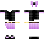 cute black and magenta