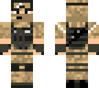 desert scottish solider