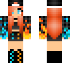 fire and water girl  made for my cousin