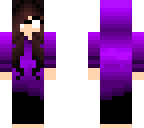 purple jacket girl but with her hood on