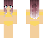 luna on swimsuit