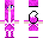 pink wolf girl