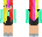 rainbow girl