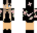 black flowers