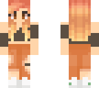 cute orange girl