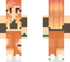 cute orange girl