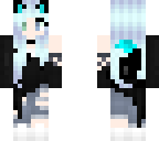 galaxy wolf girl
