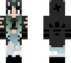 goth green girl