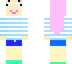 pink hair girl