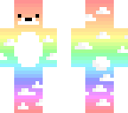 rainbow cloud bear