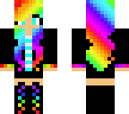 rianbow cool girl