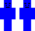 stern blue man