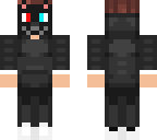 boy with a cat mask