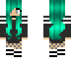 green - hair