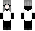 black and white