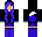 blue fox girl