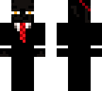 ender man in suit