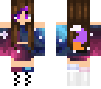 galaxy wolf | Minecraft Skin