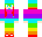 rainbow girl
