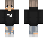black hoodie