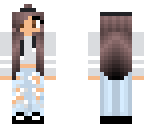 girl with jeans