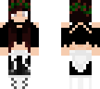 masked brown haired girl