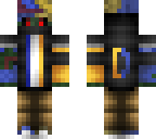 zombie blue gold boy