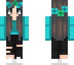 aqua flowers - august