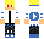 blue and white youtube guy