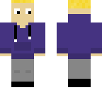purple hoodie
