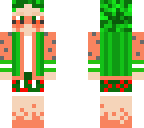 watermelon person