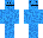 blue man