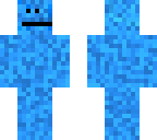 blue man