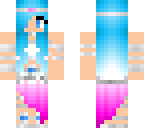 pink and blue princess