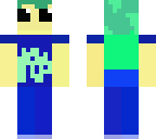 blue girl